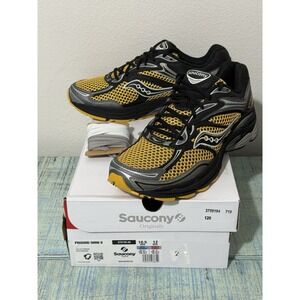 Saucony ProGrid Omni 9 Men's Running Shoes Size 10.5 Black/ Gold NIB OutOfStock